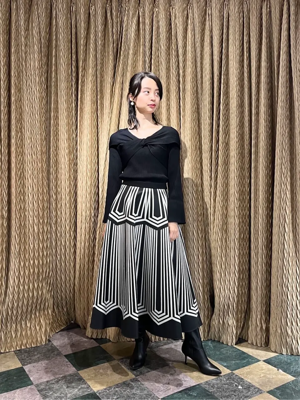 GRACE CONTINENTAL The Banquet yuri コーディネート画像