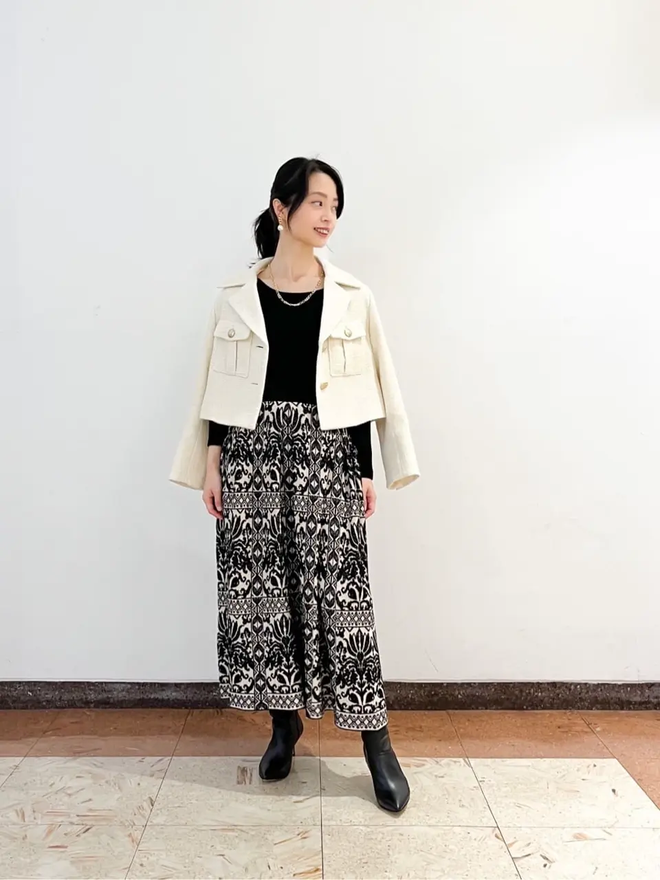 GRACE CONTINENTAL The Banquet yuri コーディネート画像