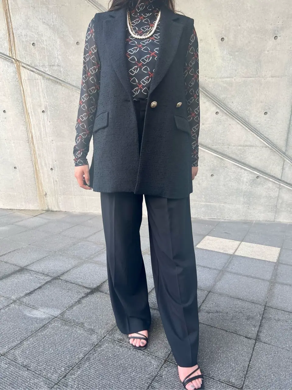 GRACE CONTINENTAL The Banquet 赤坂 梨来 コーディネート画像