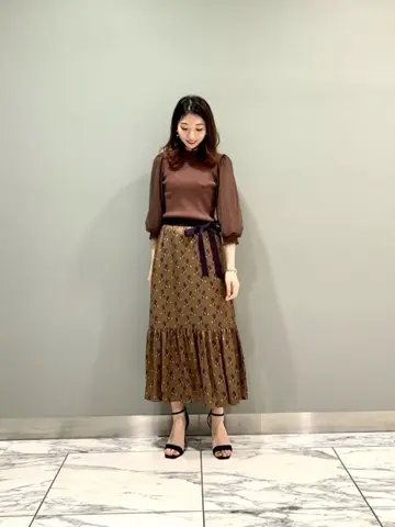 GRACE CONTINENTAL The Banquet eri コーディネート画像