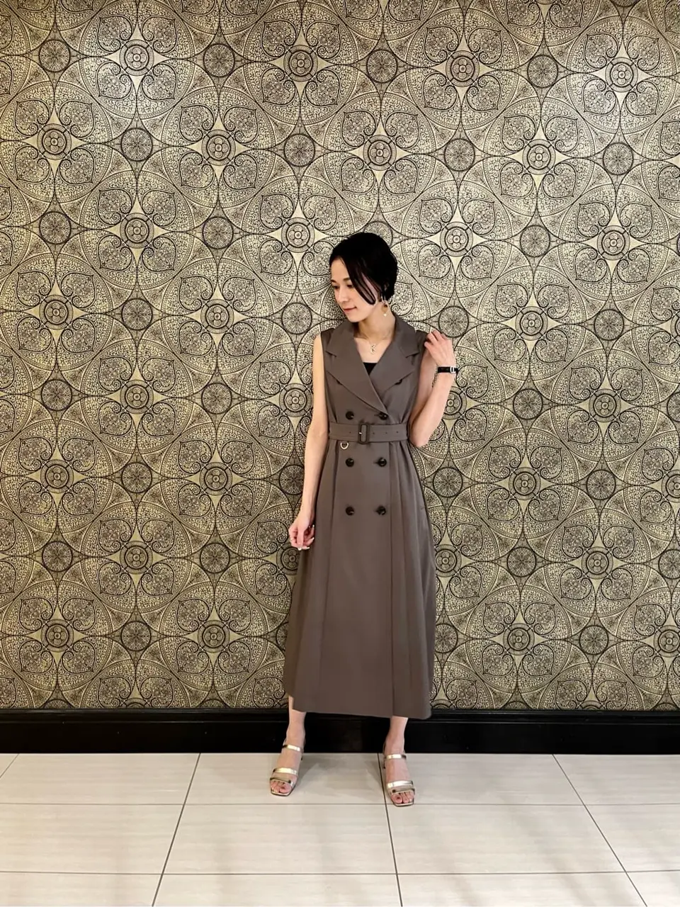 GRACE CONTINENTAL The Banquet 亀田 未希 コーディネート画像