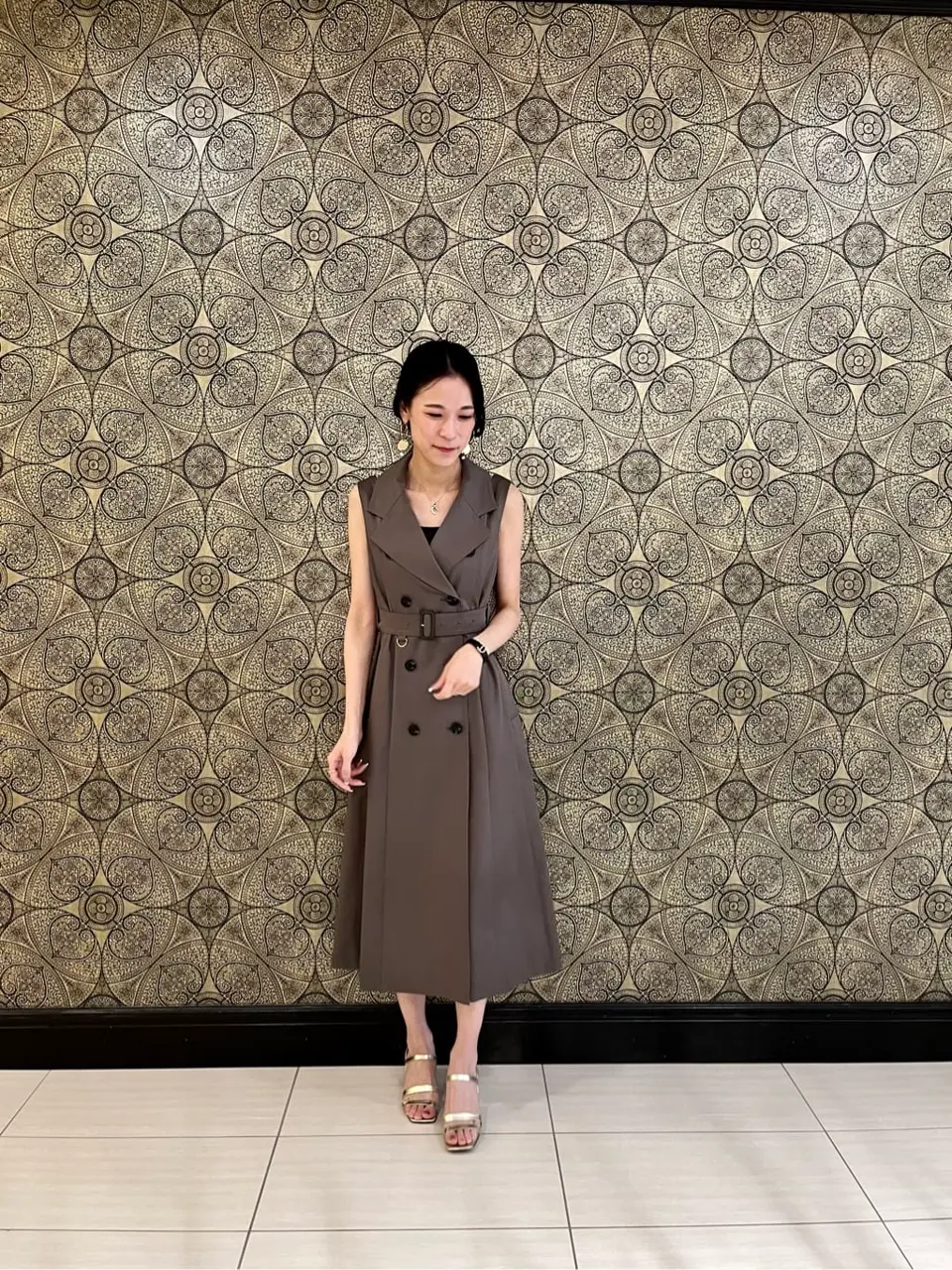 GRACE CONTINENTAL The Banquet 亀田 未希 コーディネート画像