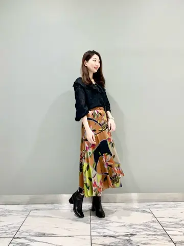 GRACE CONTINENTAL The Banquet eri コーディネート画像