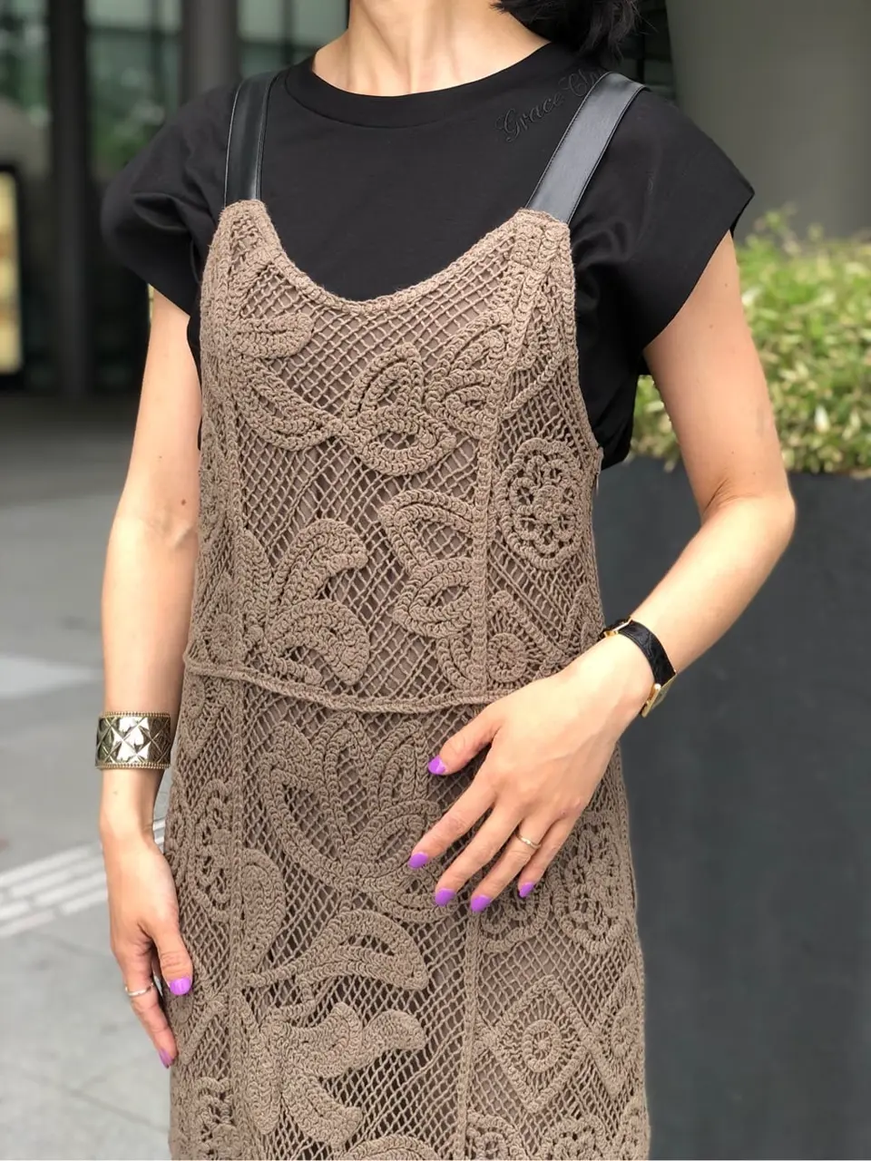 GRACE CONTINENTAL The Banquet 尾田亜沙美 コーディネート画像