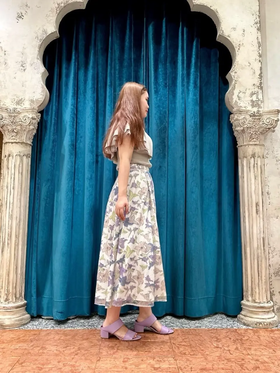 GRACE CONTINENTAL The Banquet 中根　里帆 コーディネート画像