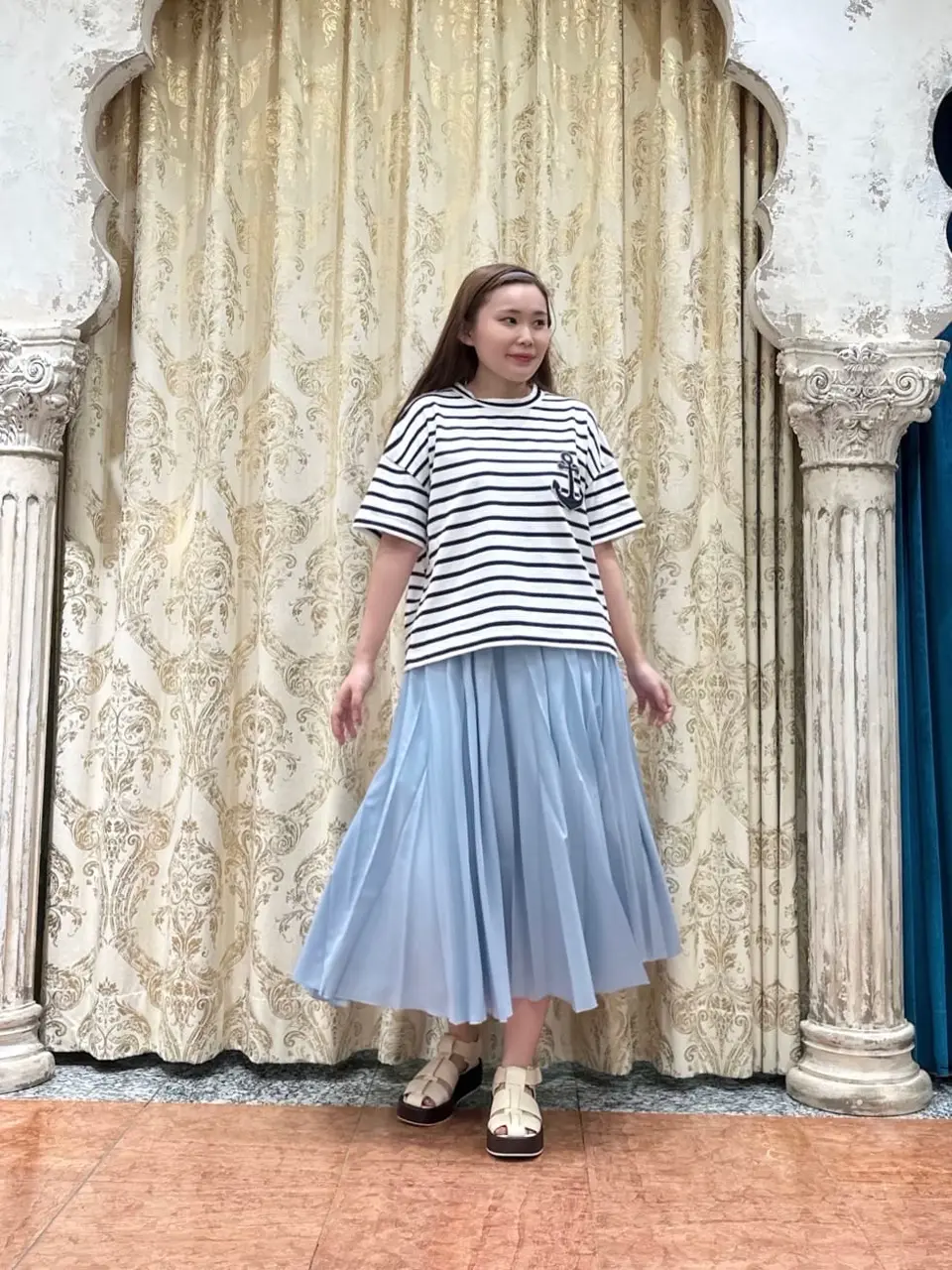  中根　里帆 コーディネート画像