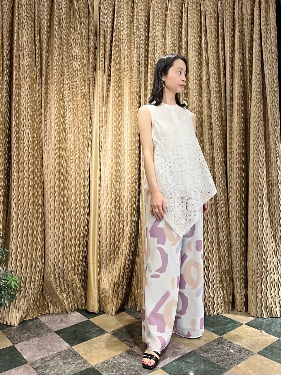 GRACE CONTINENTAL The Banquet yuri コーディネート画像