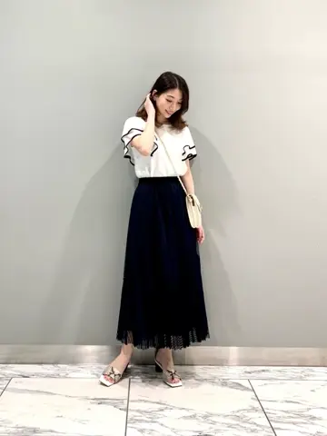 GRACE CONTINENTAL The Banquet eri コーディネート画像