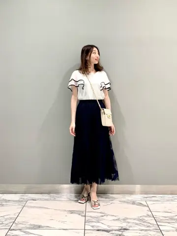 GRACE CONTINENTAL The Banquet eri コーディネート画像