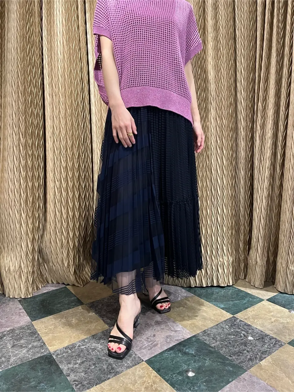 GRACE CONTINENTAL The Banquet yuri コーディネート画像