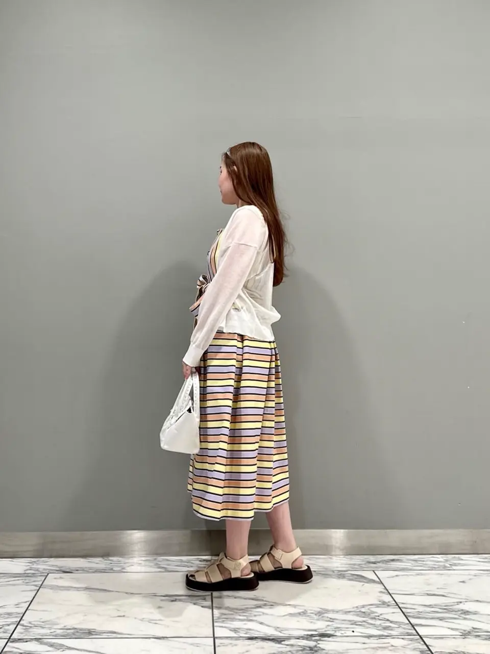 GRACE CONTINENTAL The Banquet 中根　里帆 コーディネート画像