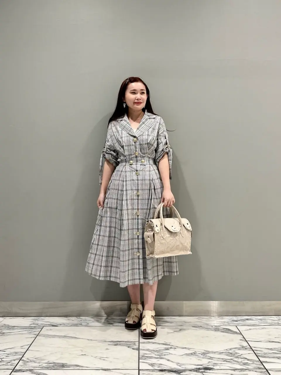  中根　里帆 コーディネート画像