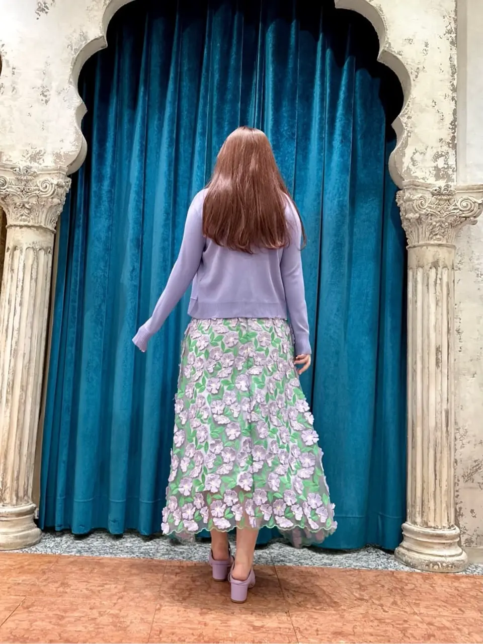 GRACE CONTINENTAL The Banquet 中根　里帆 コーディネート画像