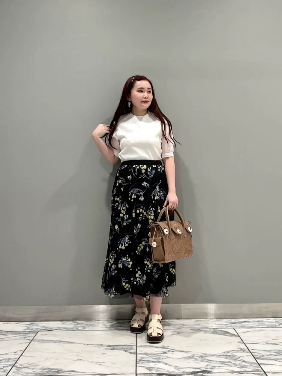  中根　里帆 コーディネート画像