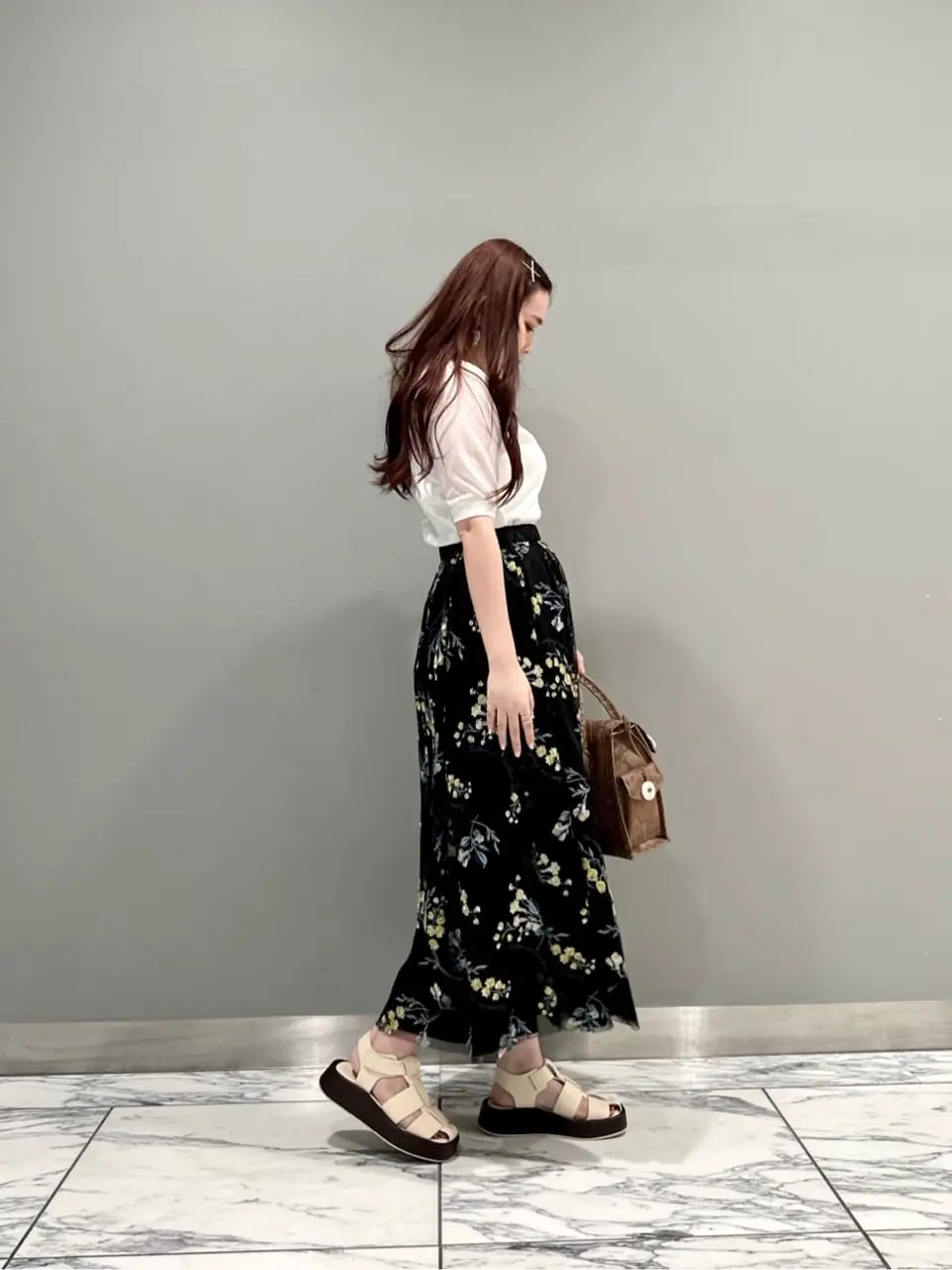 GRACE CONTINENTAL The Banquet 中根　里帆 コーディネート画像