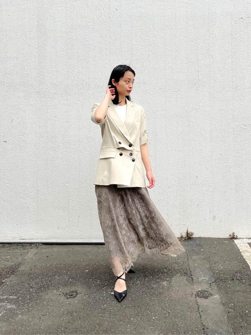 GRACE CONTINENTAL The Banquet yuri コーディネート画像