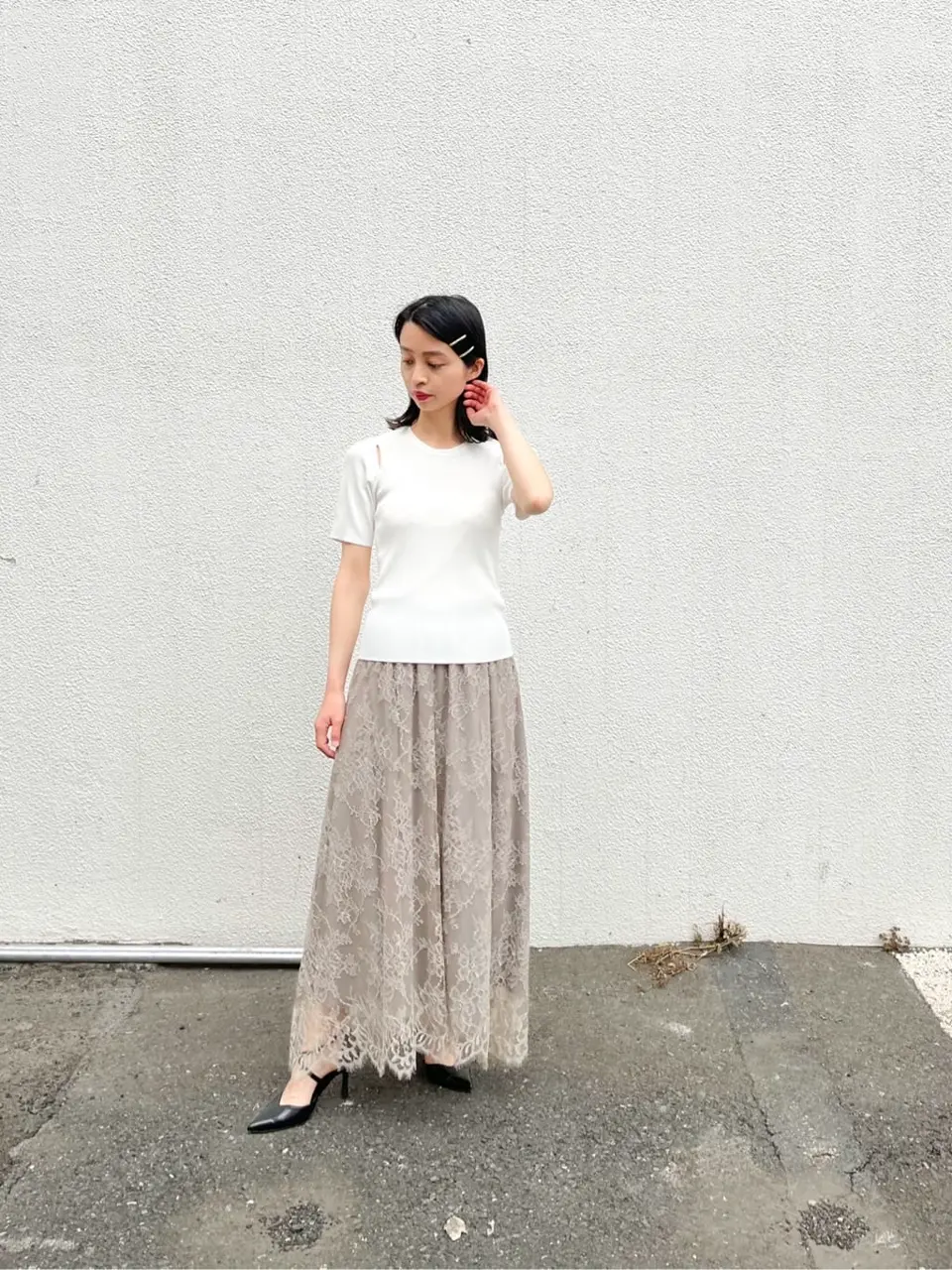 GRACE CONTINENTAL The Banquet yuri コーディネート画像