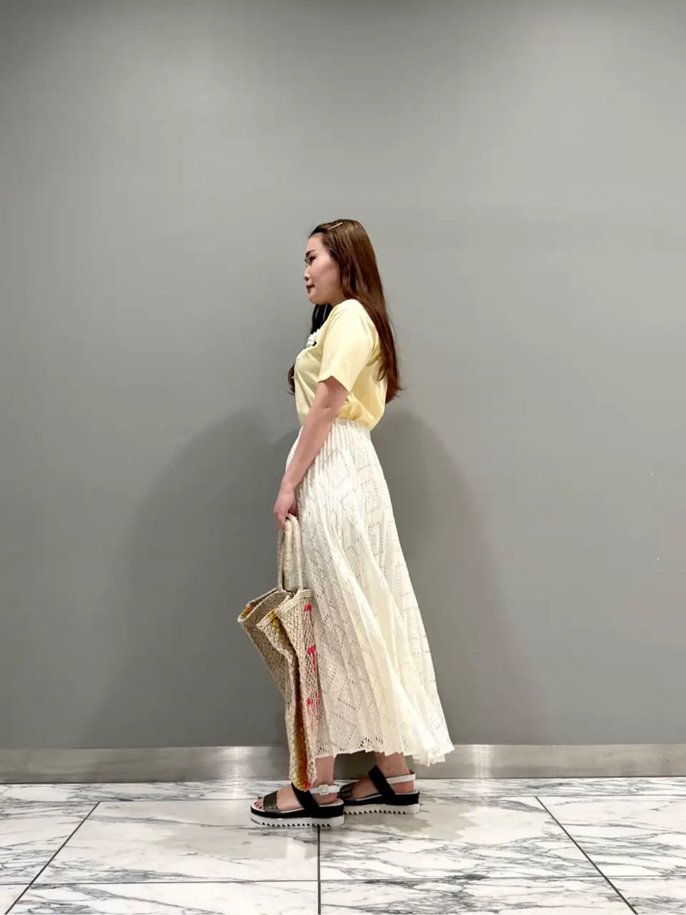 GRACE CONTINENTAL The Banquet 中根　里帆 コーディネート画像