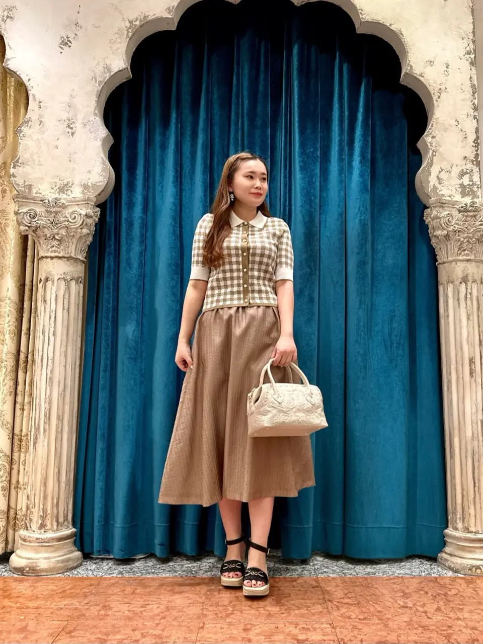  中根　里帆 コーディネート画像