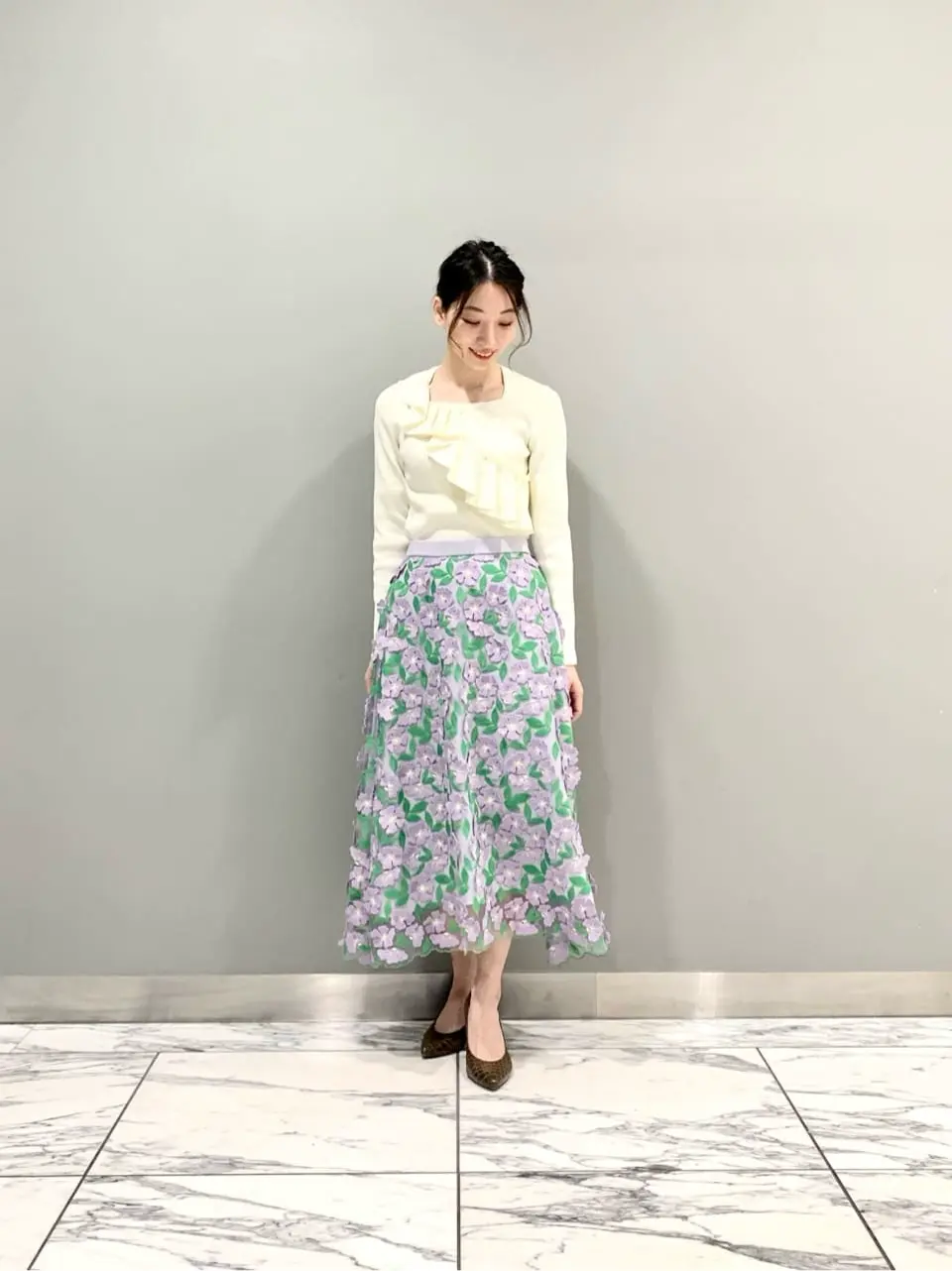 GRACE CONTINENTAL The Banquet eri コーディネート画像