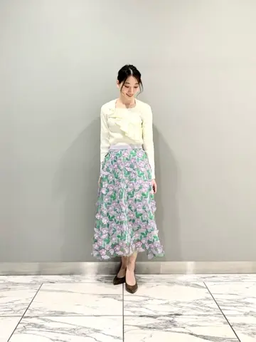 GRACE CONTINENTAL The Banquet eri コーディネート画像