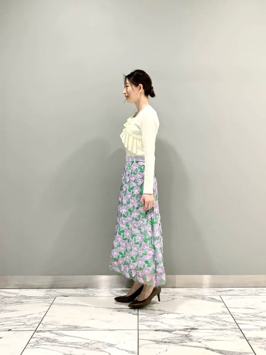 GRACE CONTINENTAL The Banquet eri コーディネート画像