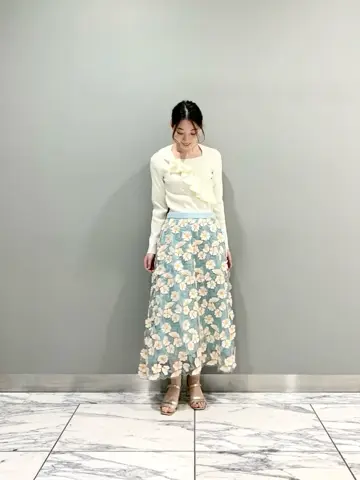 GRACE CONTINENTAL The Banquet eri コーディネート画像