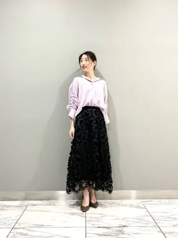 GRACE CONTINENTAL The Banquet eri コーディネート画像