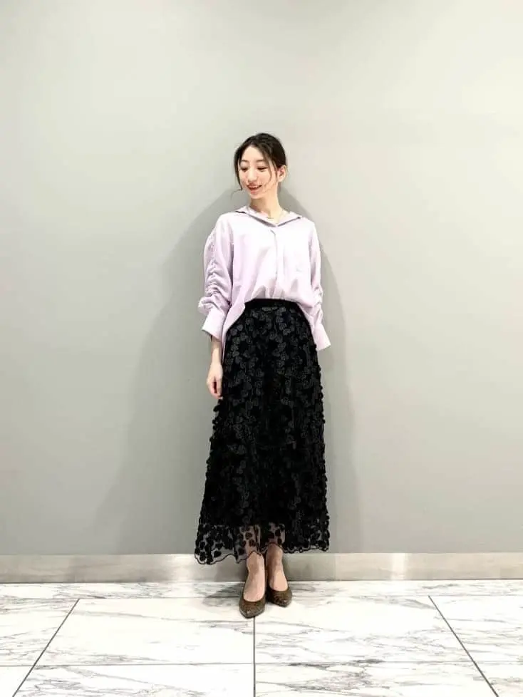 GRACE CONTINENTAL The Banquet eri コーディネート画像