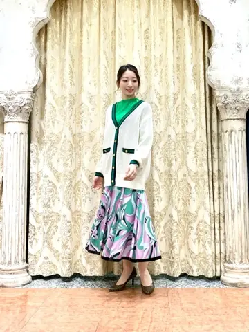 GRACE CONTINENTAL The Banquet eri コーディネート画像