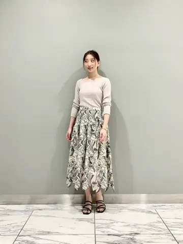 GRACE CONTINENTAL The Banquet eri コーディネート画像