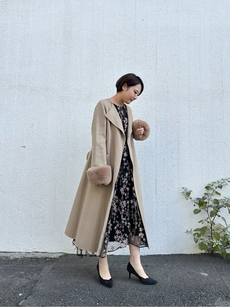 スター刺繍フレアドレス / GRACE CONTINENTAL | GRACE