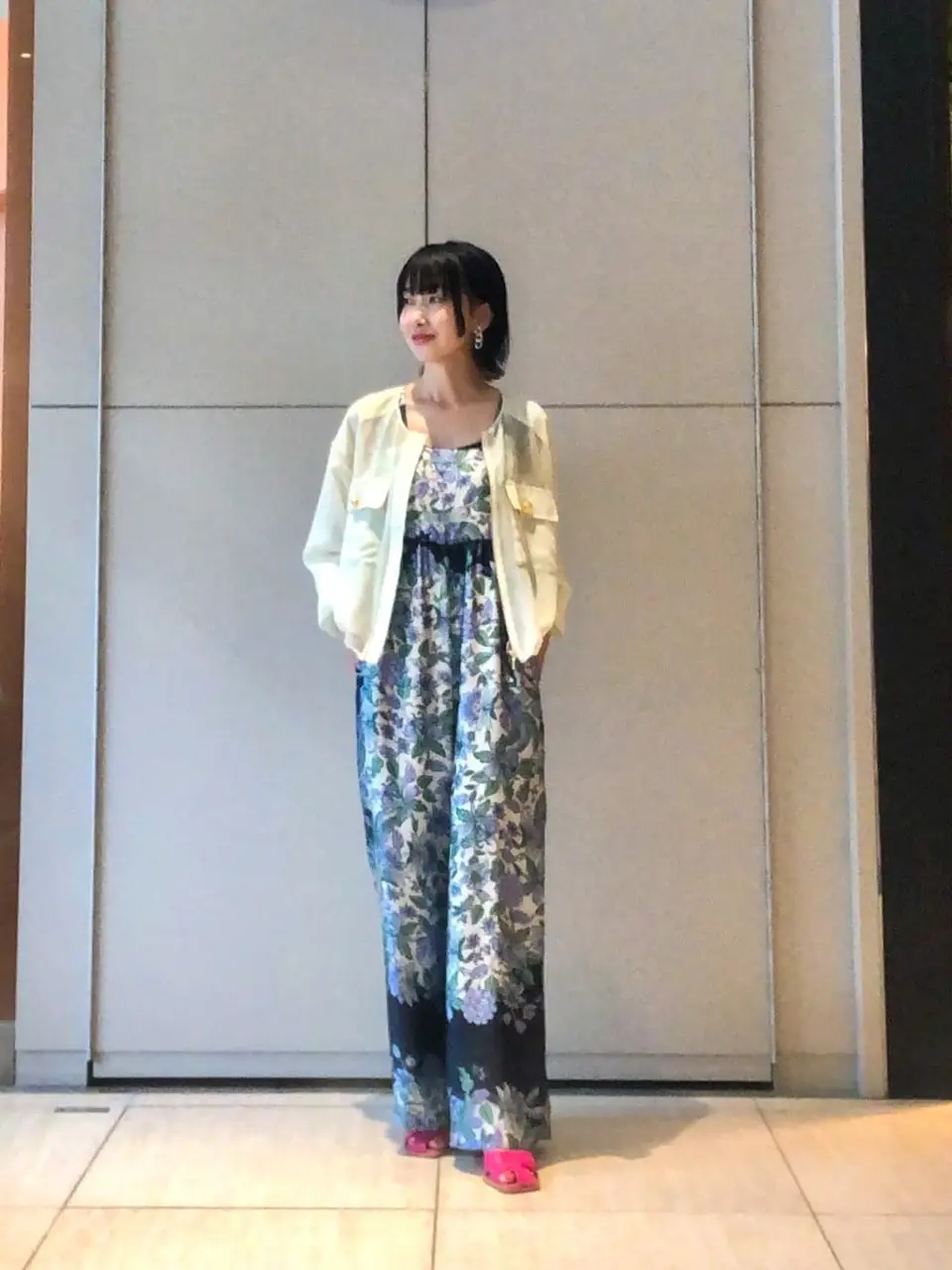 ノーカラーシアーブルゾン / GRACE CONTINENTAL | GRACE