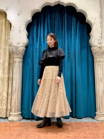 GRACE CONTINENTAL The Banquet eri コーディネート画像