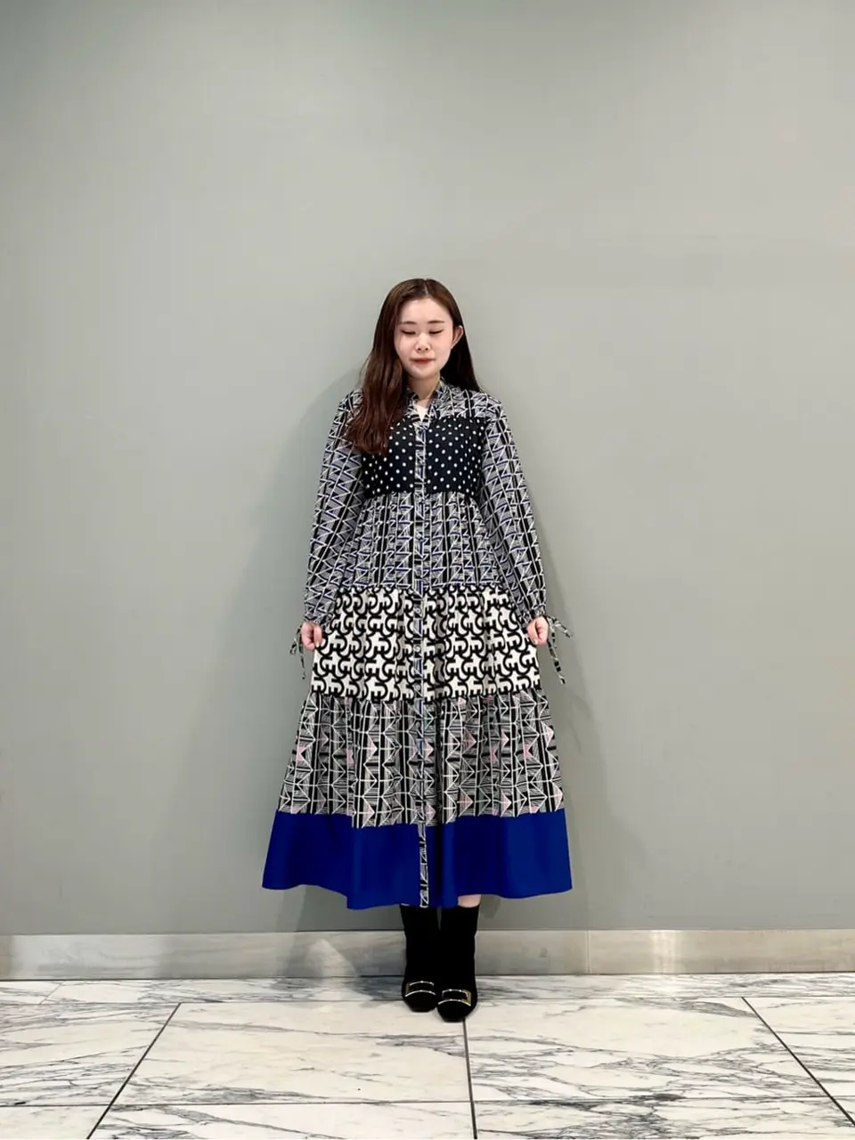 GRACE CONTINENTAL The Banquet 中根　里帆 コーディネート画像