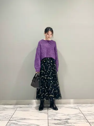 GRACE CONTINENTAL The Banquet eri コーディネート画像