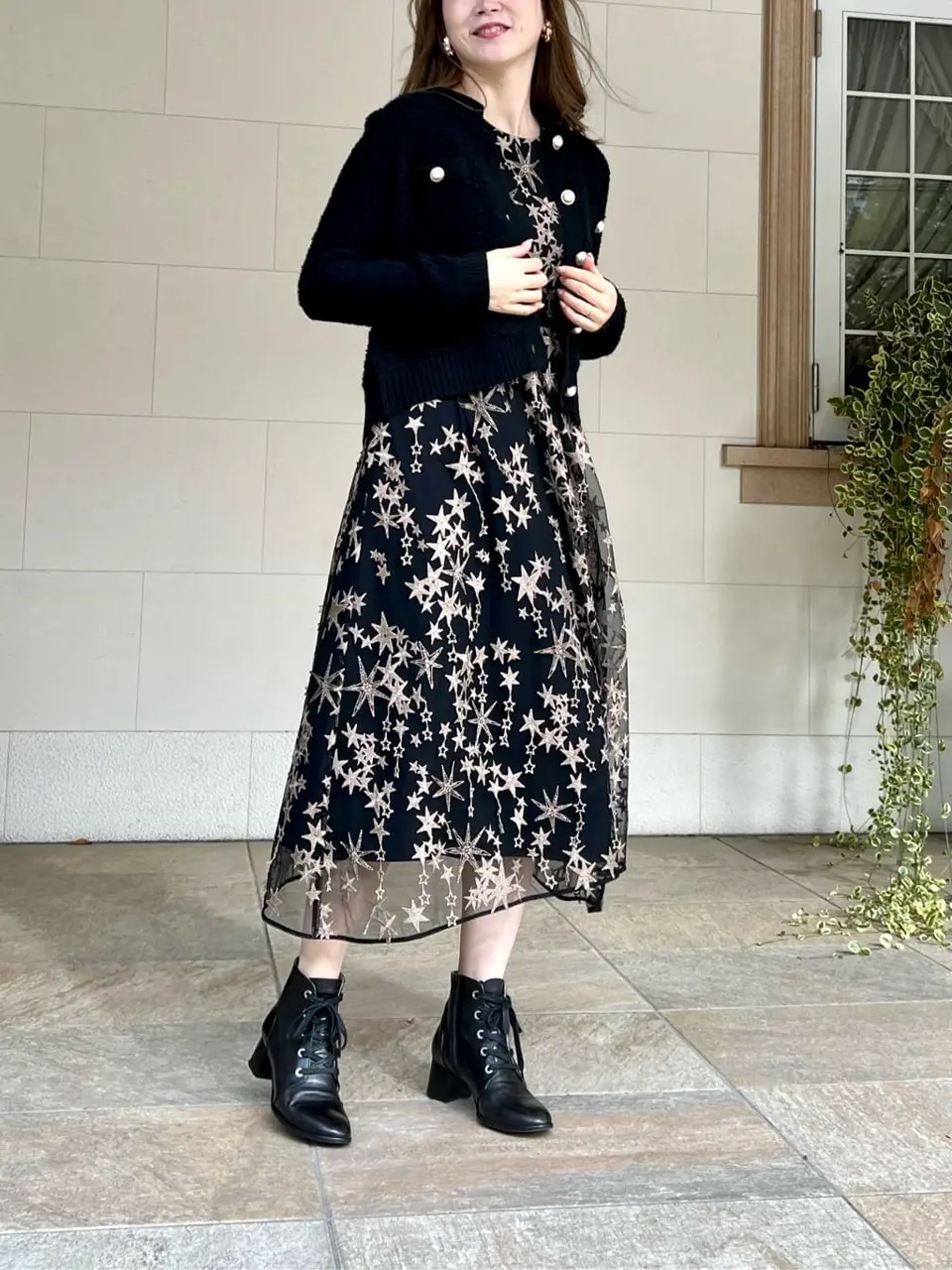 GRACE CONTINENTAL The Banquet Aya. コーディネート画像