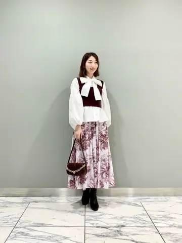 GRACE CONTINENTAL The Banquet eri コーディネート画像