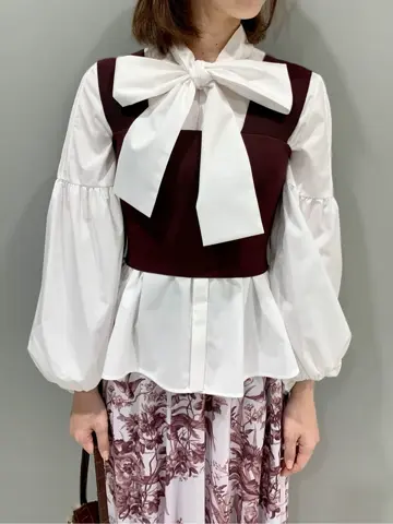 GRACE CONTINENTAL The Banquet eri コーディネート画像