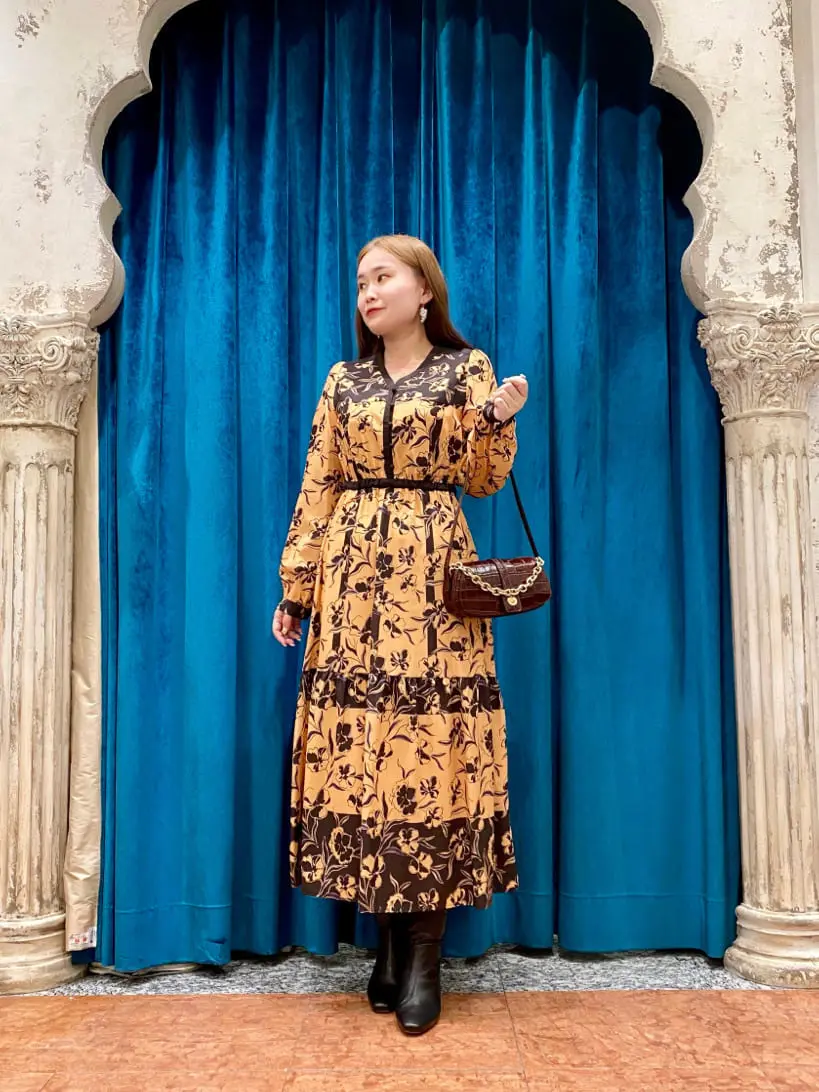 GRACE CONTINENTAL The Banquet 中根　里帆 コーディネート画像