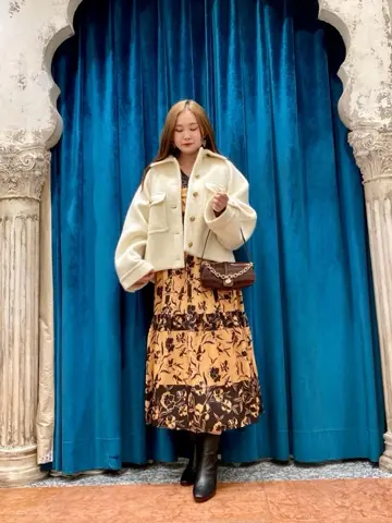 GRACE CONTINENTAL The Banquet 中根　里帆 コーディネート画像