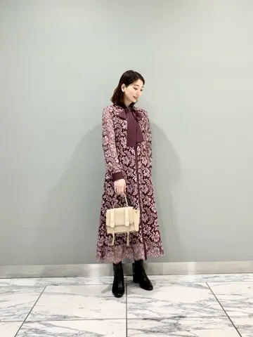 GRACE CONTINENTAL The Banquet eri コーディネート画像