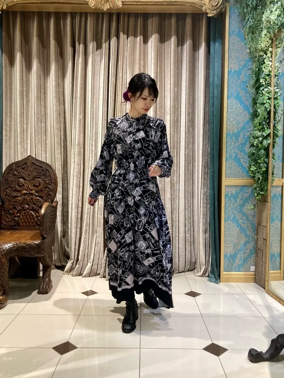 GRACE CONTINENTAL The Banquet FUKUSHIMA YURIE コーディネート画像