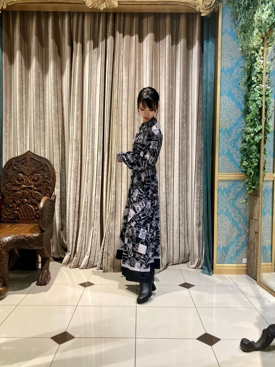 GRACE CONTINENTAL The Banquet FUKUSHIMA YURIE コーディネート画像