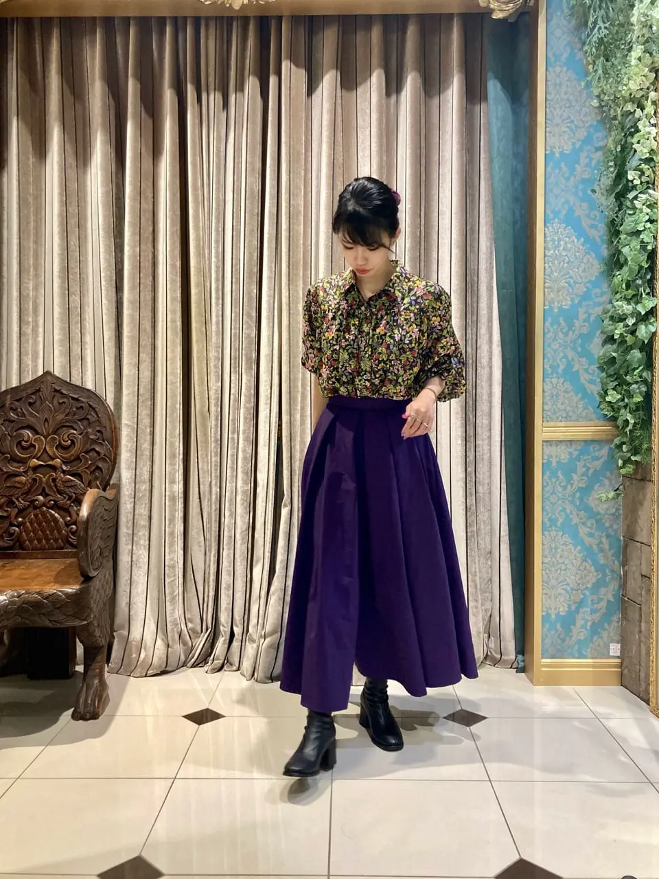 GRACE CONTINENTAL The Banquet FUKUSHIMA YURIE コーディネート画像