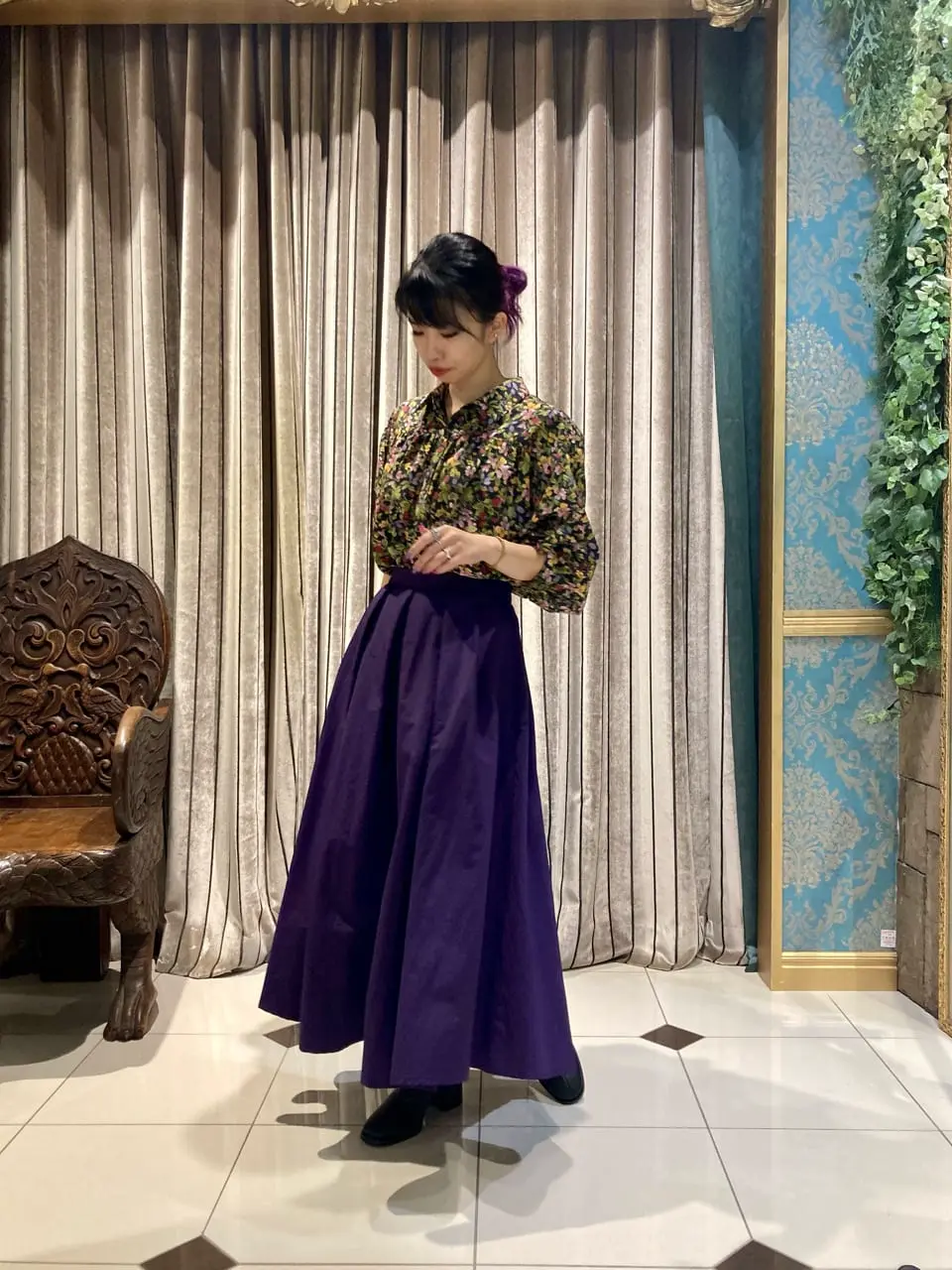 GRACE CONTINENTAL The Banquet FUKUSHIMA YURIE コーディネート画像