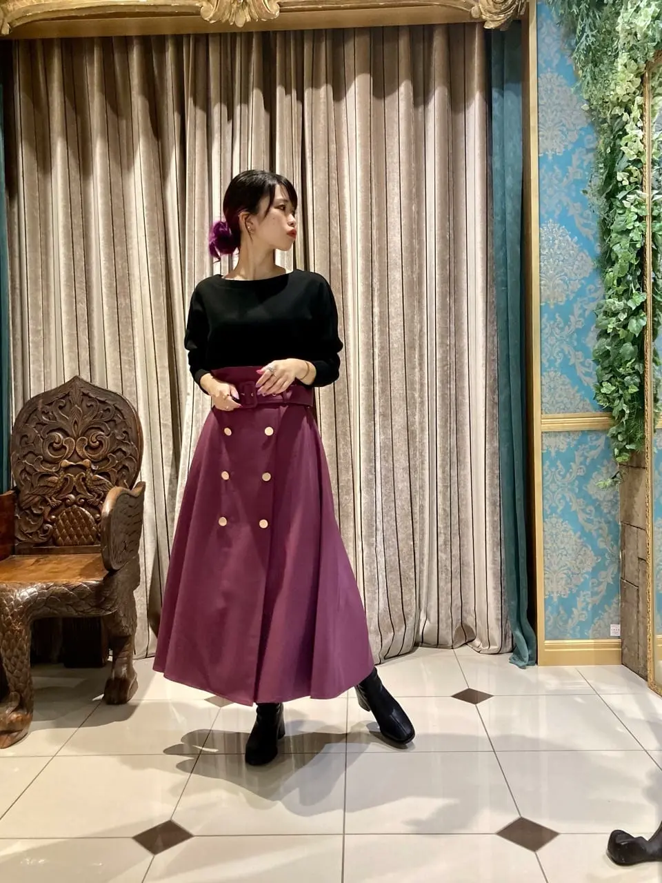 GRACE CONTINENTAL The Banquet FUKUSHIMA YURIE コーディネート画像