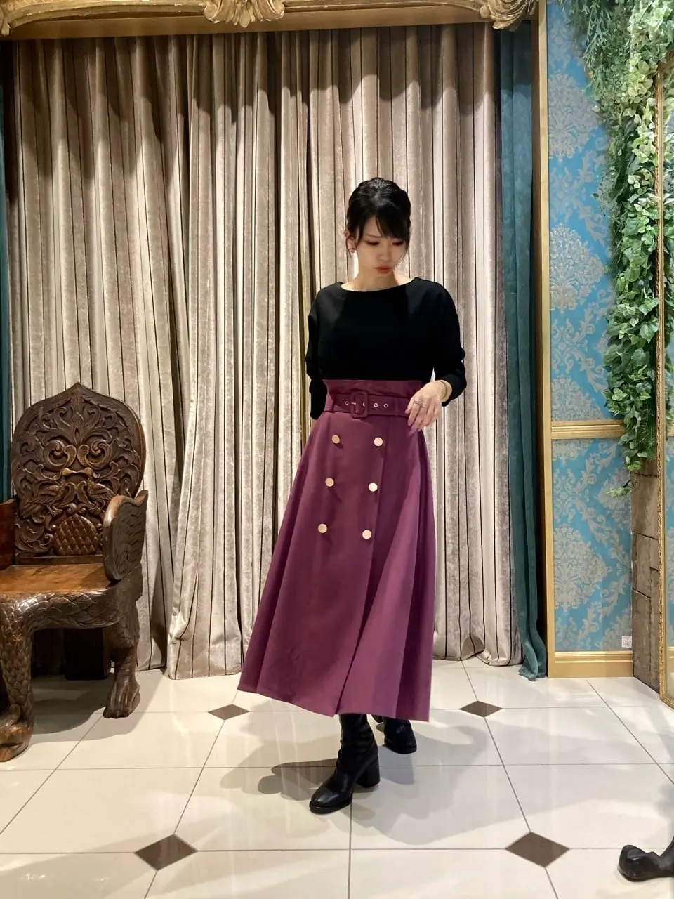 GRACE CONTINENTAL The Banquet FUKUSHIMA YURIE コーディネート画像