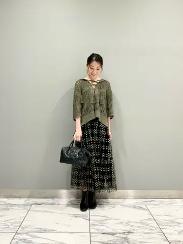 GRACE CONTINENTAL The Banquet eri コーディネート画像