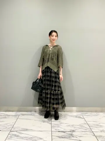 GRACE CONTINENTAL The Banquet eri コーディネート画像